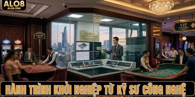 Hành trình từ kỹ sư công nghệ tới người đứng đầu ALO8