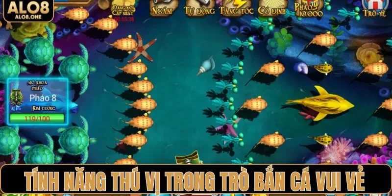 Khám phá loạt tính năng thú vị trong trò bắn cá vui vẻ