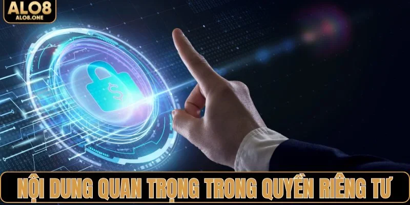 Những nội dung quan trọng trong quyền riêng tư
