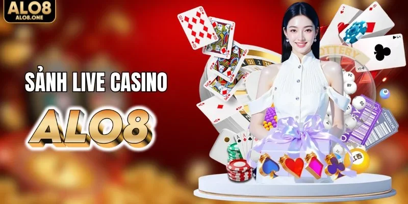 Sảnh live casino chân thực cùng dàn dealer thật