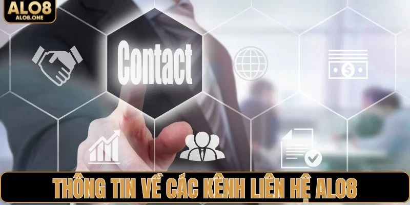 Thông tin về các kênh liên hệ ALO8