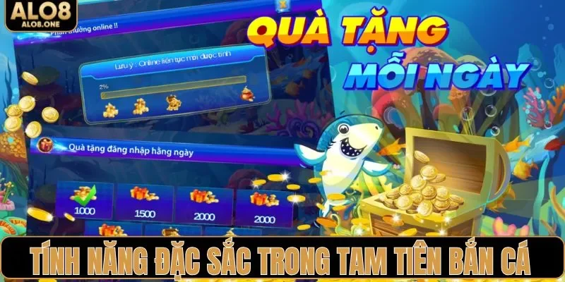 Tìm hiểu tính năng đặc sắc trong tam tiên bắn cá