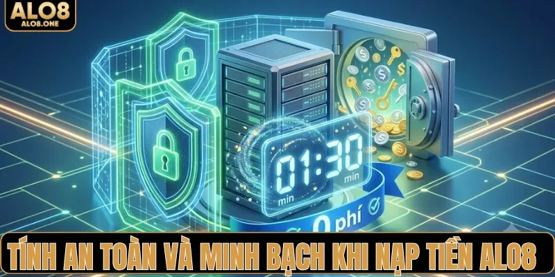 Tính an toàn và minh bạch khi nạp tiền ALO8